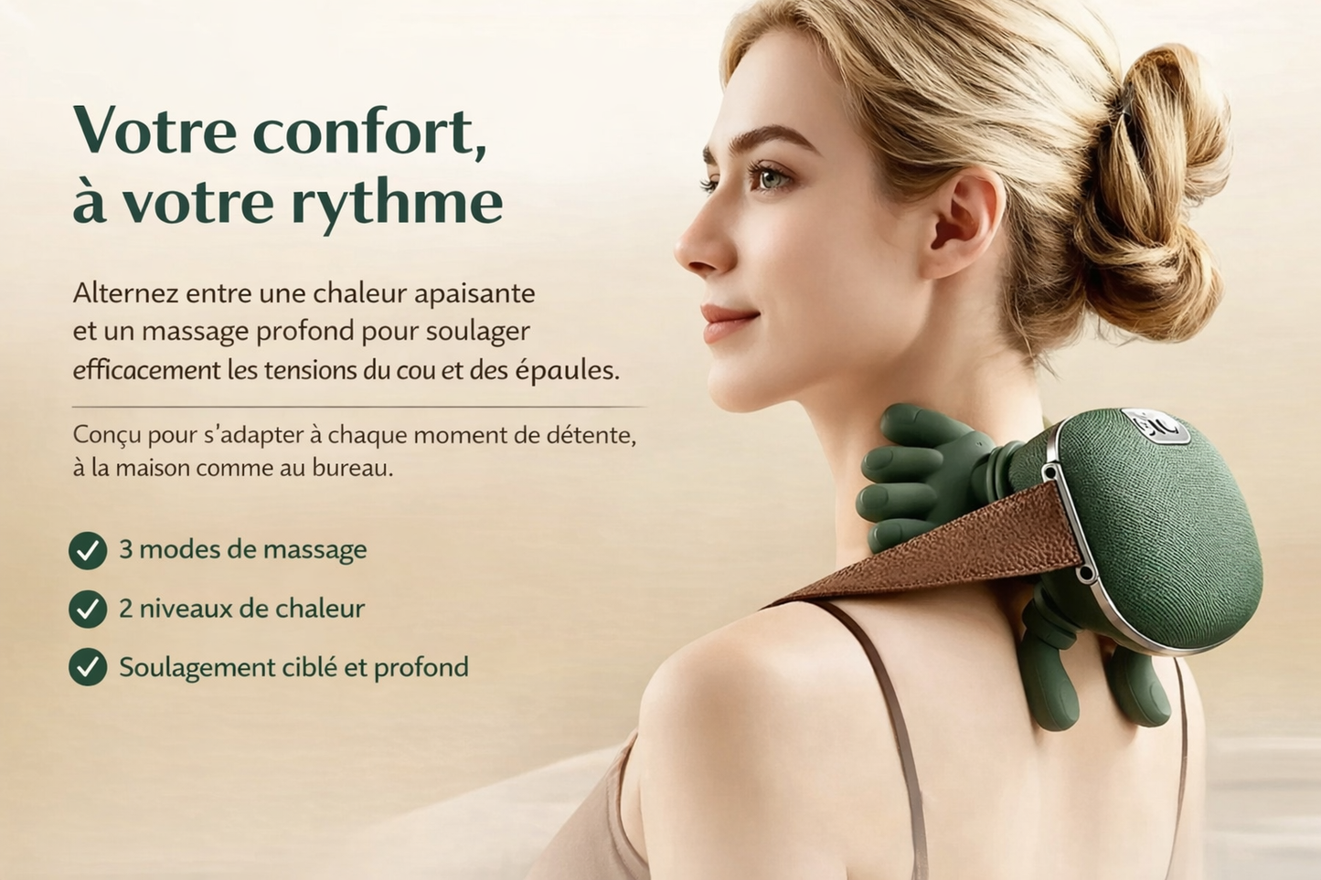 NERVA™ Relief Pro | L’expérience de soulagement musculaire ciblé à domicile